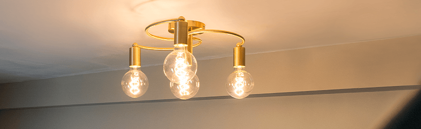 Faretti dorati / ottone