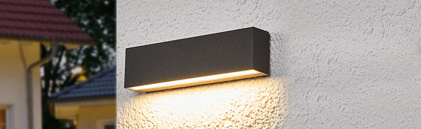 Lampade per esterni neri