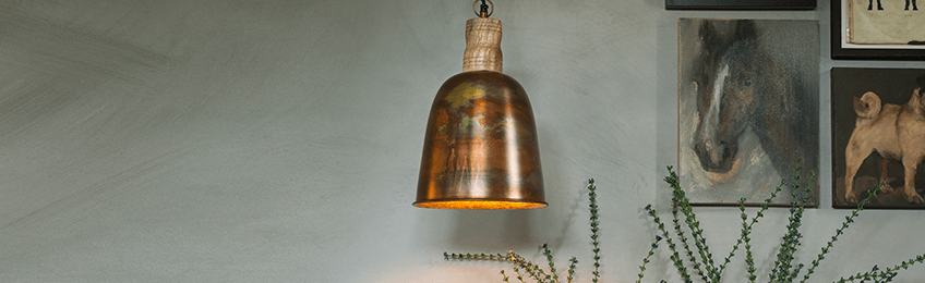Lampade a sospensione in rame Lampade a sospensione in rame